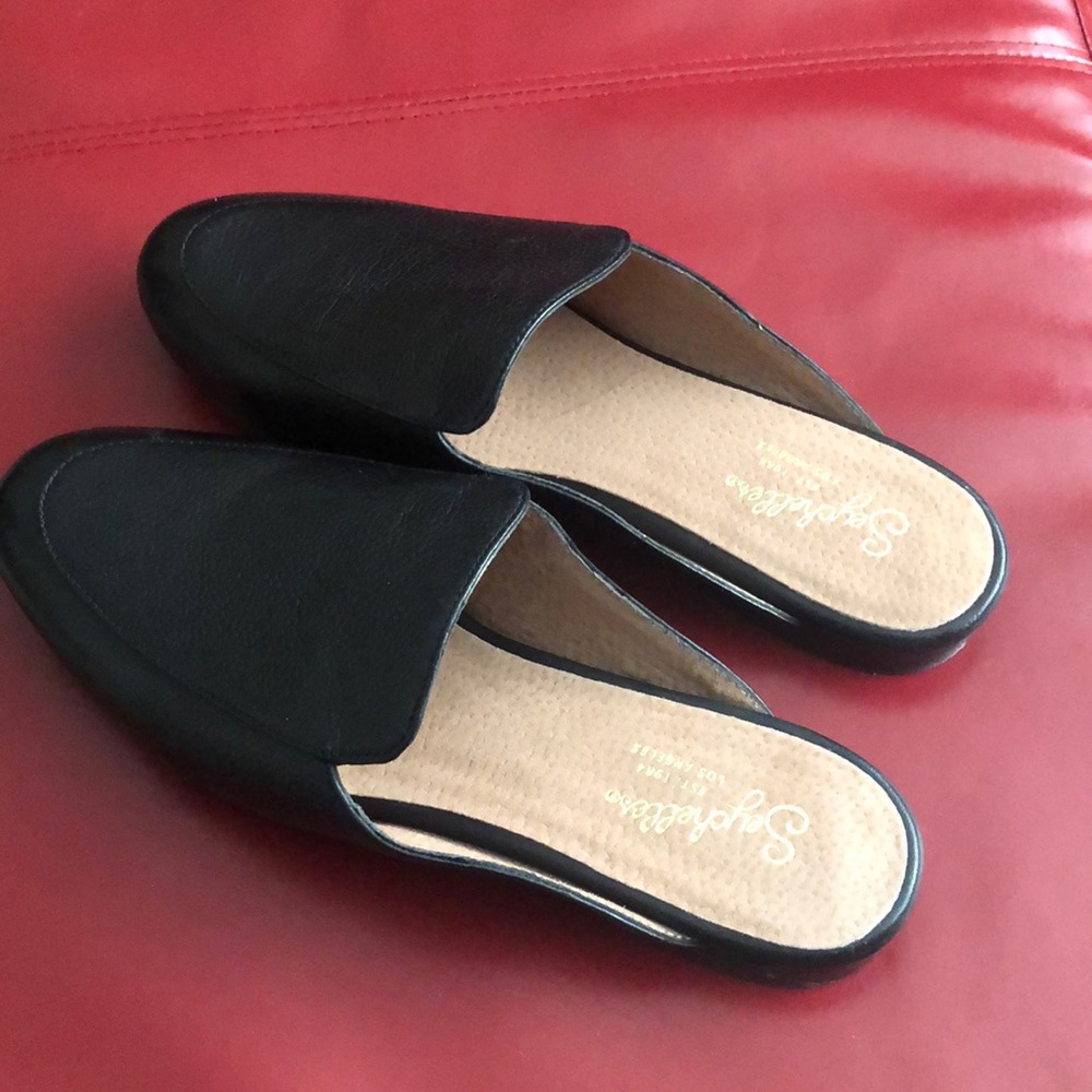 Seychelles Leather upper slides